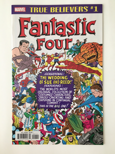 True Believers Fantastic Four 1 - Wedding of Sue and Reed - 2018 - VF