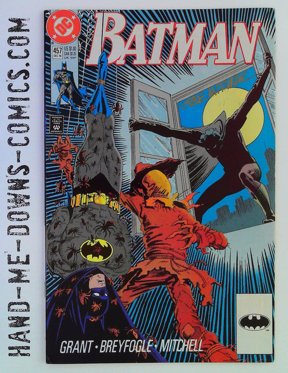 Batman 457 - 1990 - 1st App. Tim Drake as Robin - Signed Steve Mitchell - 000 Variant