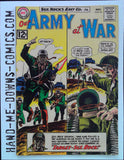 Our army at War 124 - 1962 - Joe Kubert Cover - Very Good/Fine  "Target--Sgt. Rock" story by Bob Kanigher, art by Joe Kubert. "Flattop Tank," story by Hank Chapman, art by Irv Novick.