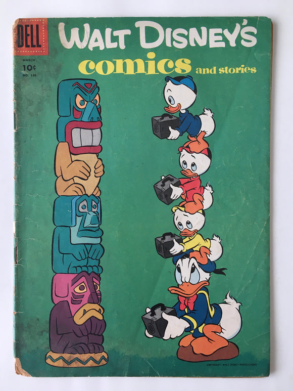 Walt Disney Comics and Stories 6 (186) - 1956 - Fr/G