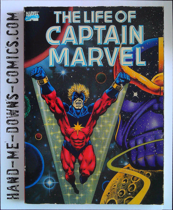 The Life Of Captain Marvel - 1990 - TPB - First Print