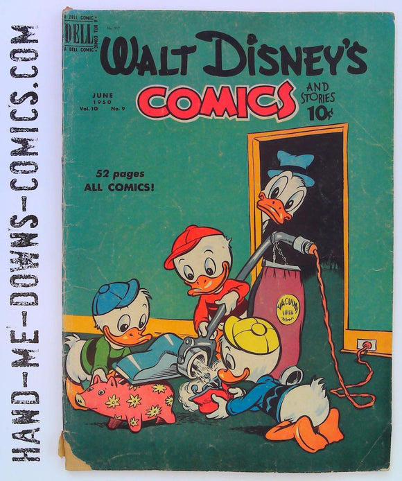Walt Disney's Comics and Stories (117) Vol. 10 No. 9 - 1950 - Carl Banks Art