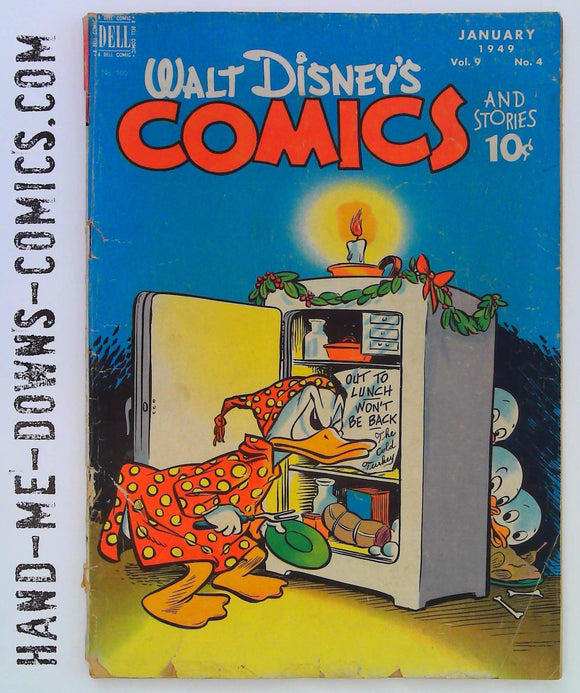 Walt Disney's Comics and Stories (100) Vol. 9 No. 4 - 1949 - Carl Banks Art - G