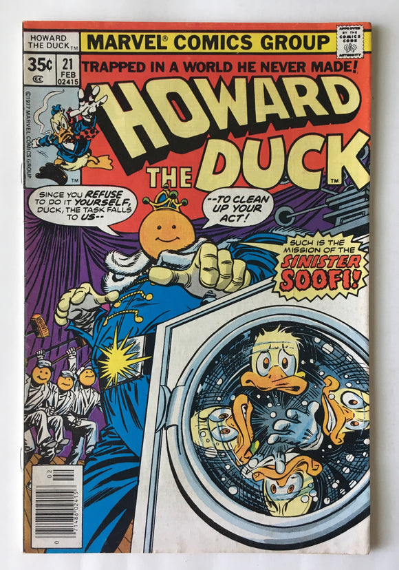 Howard the Duck 21 - 1978 - VG