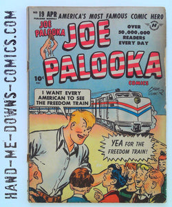 Joe Palooka Comics 19 - 1948 - Harvey Publications - Freedom Train