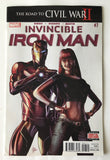 Invincible Iron Man 7 - 2016 - 1st App. Tomoe & Riri Williams Cameo