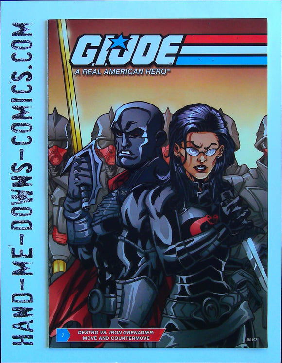 G.I. Joe 7 - 2008 - Hasbro Toy Comics - Fine/Very Fine Comic packaged with Hasbro Toy.  