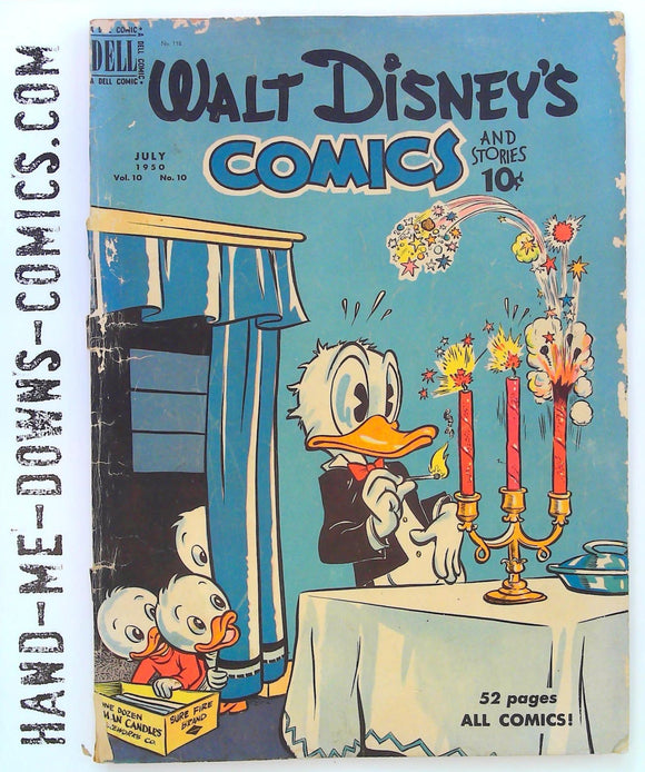 Walt Disney's Comics and Stories (118) Vol. 10 No. 10 - 1950 - Carl Banks Art