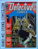 Detective Comics 424 - 1972 - Very Fine  Last 52-Page Giant issue. Cover by Michael Kaluta. "Double-Cross-Fire!," story by Frank Robbins, art by Bob Brown, inks by Dick Giordano; "Batgirl's Last Case," story by Frank Robbins, art by Don Heck; "Case of the Teetering Tower!," story by Joe Millard, art by Alex Toth, (Reprinted from Dale Evans Comics #7). "The Cop Who Shot 1000 Crooks," art by Howard Purcell, inks by Ray Burnley, (Reprinted from Gang Busters #47).  Cover price $0.25