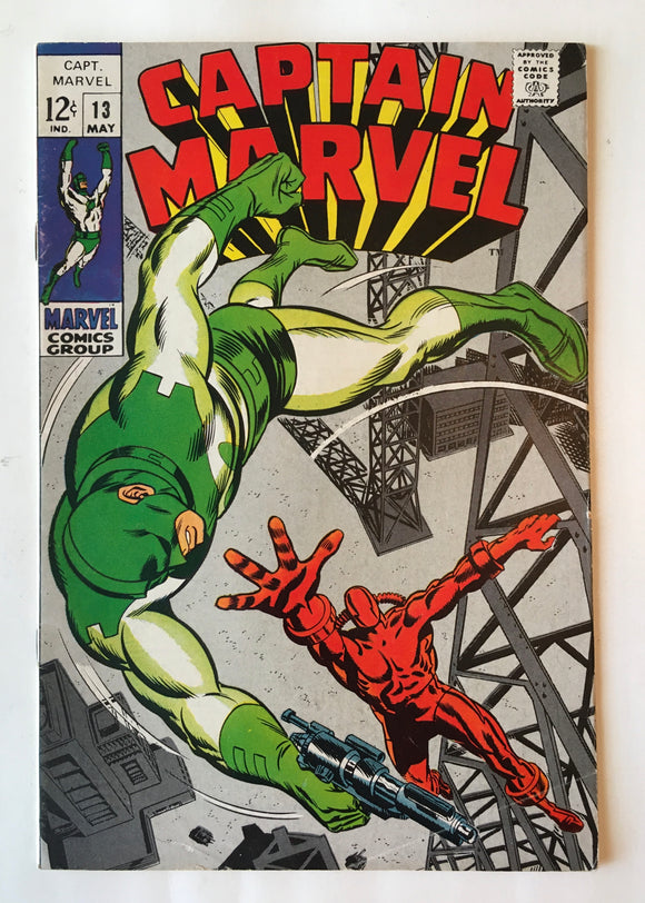 Captain Marvel 13 - 1969 - VF