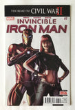 Invincible Iron Man 7 - 2016 - 1st App. Tomoe & Riri Williams Cameo
