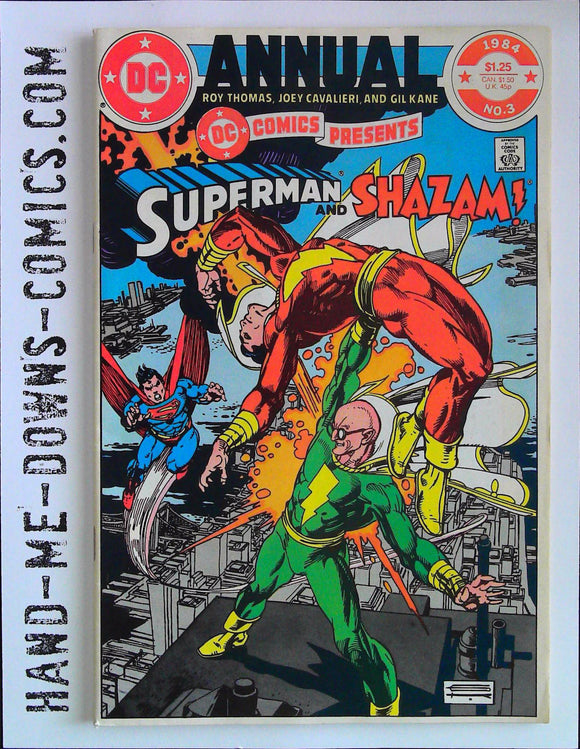 DC Comics Presents Annual 3 - 1984 - Superman and Shazam - VF/NM