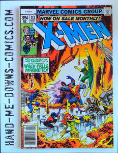 X-Men 112 - 1978 - Showdown - Fine  Story by Chris Claremont and John Byrne, art by John Byrne and Terry Austin. Cover price $0.35