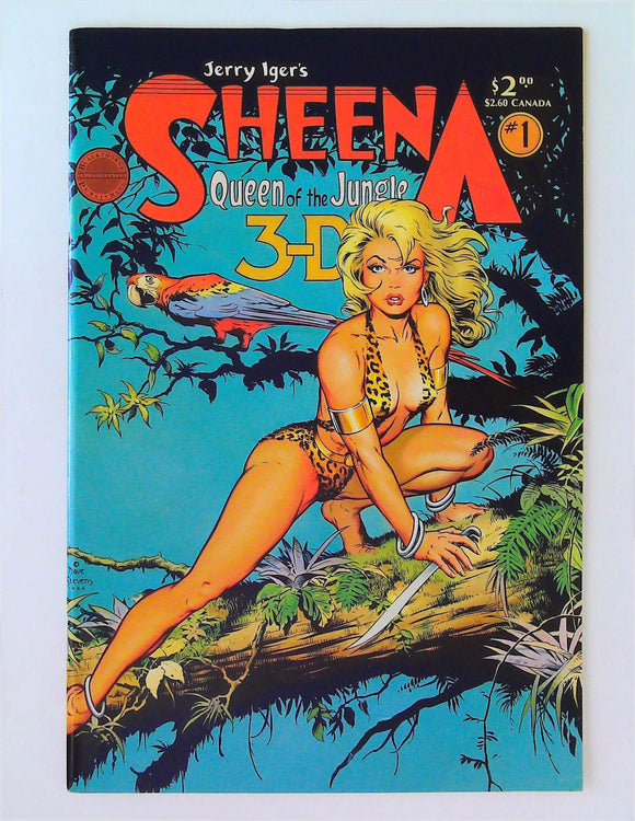 Sheena Queen of the Jungle 3-D 1 - 1985 - Dave Stevens - VF/NM