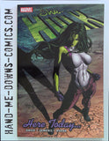 She-Hulk: Here Today... - TPB - 2009 - Very Fine/Near Mint  Prestige format book collecting She-Hulk 28, 29, 30 and She-Hulk Cosmic Collison. Peter David - Writer, Val Semeiks - Artist (28, 29 & 30), Mahmud A. Asrar - Artist (Cosmic Collison). Cover price $14.99