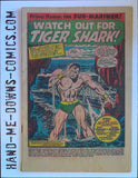 Sub-Mariner 5 - 1968 - First Appearance of Tiger Shark - Coverless -  "Watch Out for Tiger Shark!" Story by Roy Thomas. art by John Buscema and Frank Giacoia.