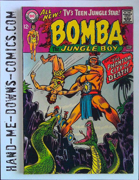 Bomba the Jungle Boy 2 - 1967 - The Phantom City of Death - F/VF