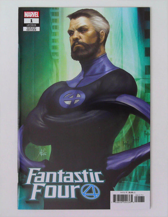Fantastic Four 1 - 2018 - Artgerm Mr. Fantastic Variant - NM