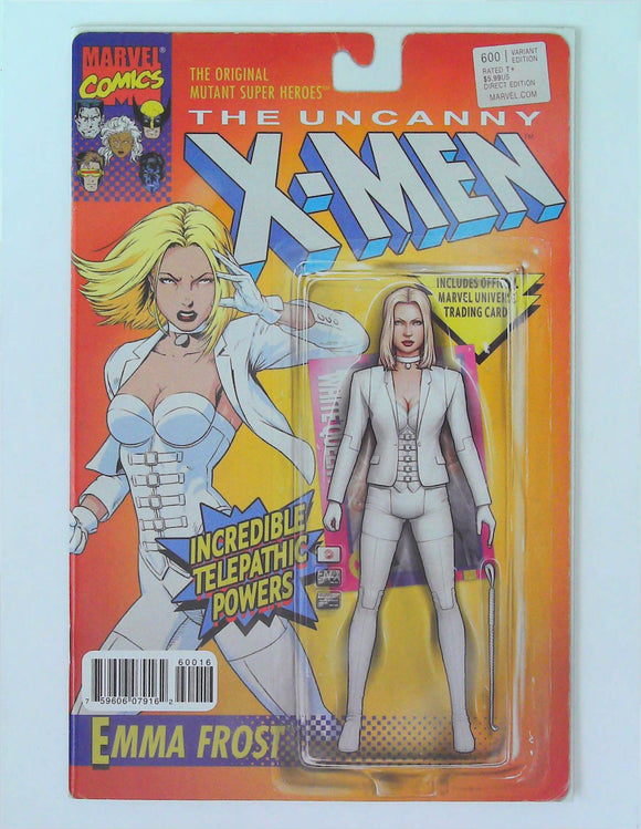 Uncanny X-Men 600 - 2015 - Emma Frost Action Figure Variant - NM
