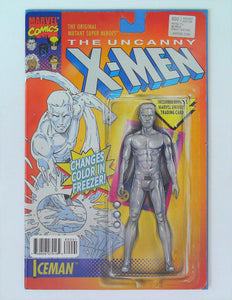Uncanny X-Men 600 - 2015 - Ice Man Action Figure Variant - NM