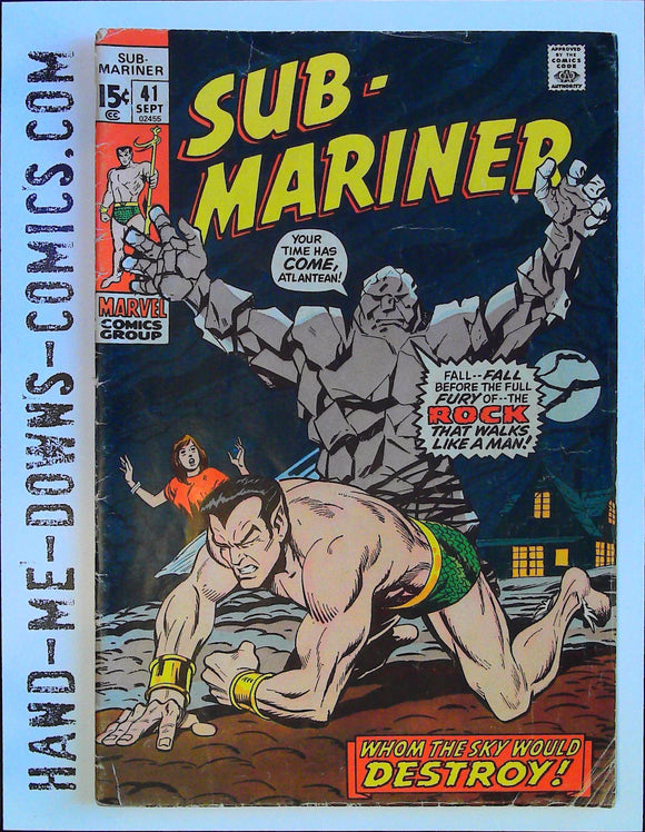 Sub-Mariner 41 - 1970 - Whom The Sky Would Destroy  