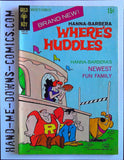 Where's Huddles 1 - 1971 - Fine/Very Fine Number 10262-101, January, Issue 1. Comic book version of Hanna Barbera animated series of Ed Huddles and Bubba McCoy, two pro football players. The Cool Pool. The Second Half. Cover price $0.15