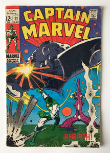 Captain Marvel 11 - 1968 - New Powers