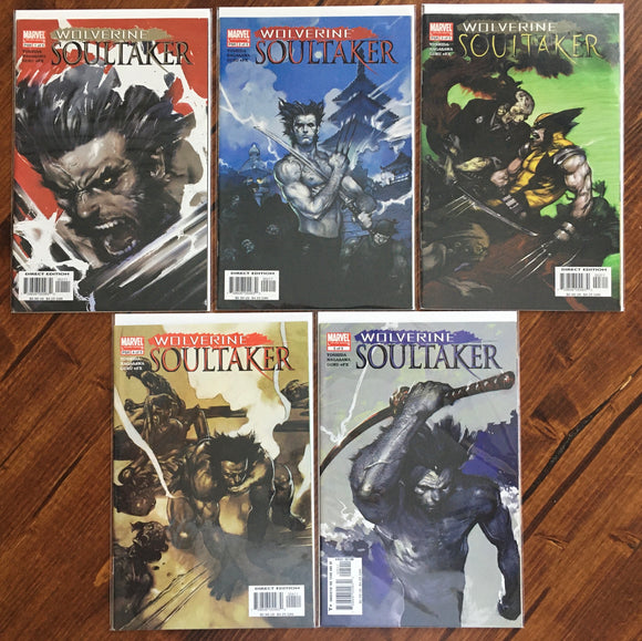 Wolverine: SOULTAKER 1, 2, 3, 4, & 5 - VF