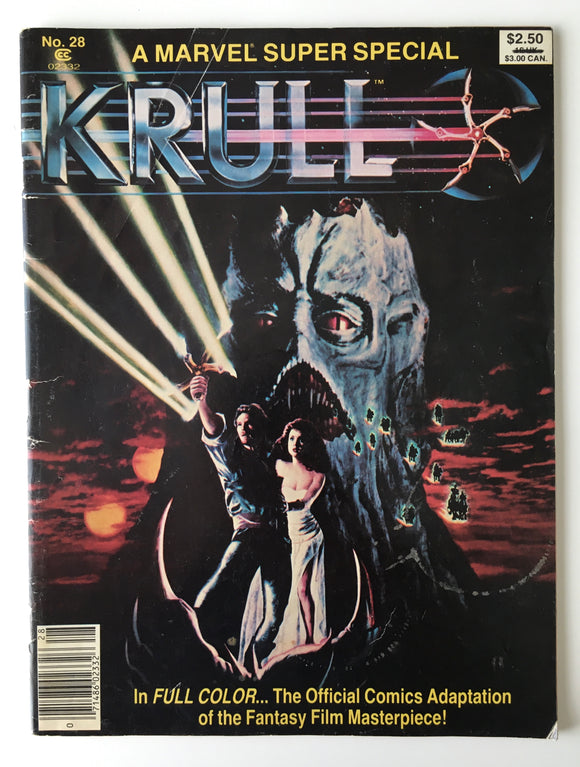 Marvel Super Special 28 - KRULL - 1983 - VG