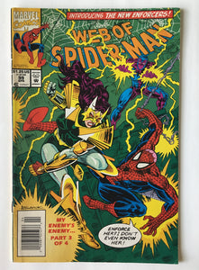 Web of Spider-Man 99 - 1993 - 1st App. Nightwatch - G