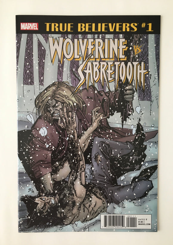 True Believers Wolverine vs Sabretooth 1 - 2018 - VF