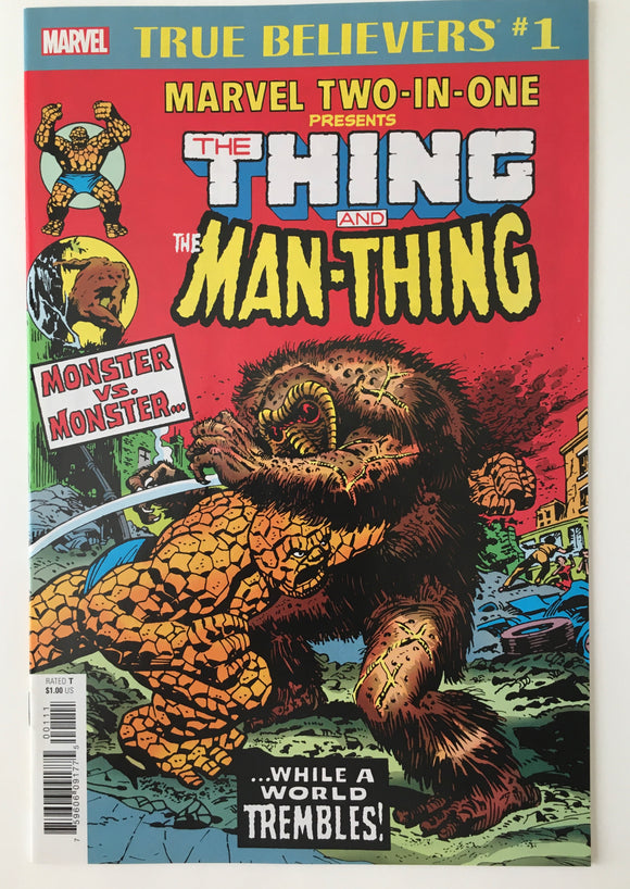 True Believers Marvel-Two-In One presents The Thing and The Man-Thing 1 - 2018 - VF
