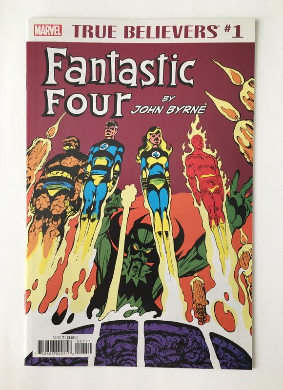 True Believers Fantastic Four 1 by John Byrne - 2018 - VF
