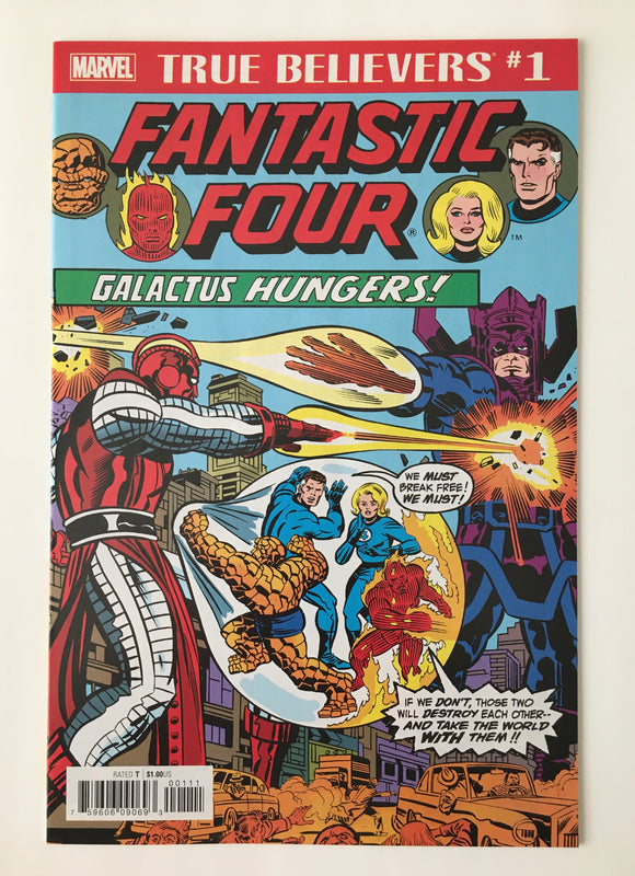 True Believers Fantastic Four Galactus Hungers 1 - 2018 - VF
