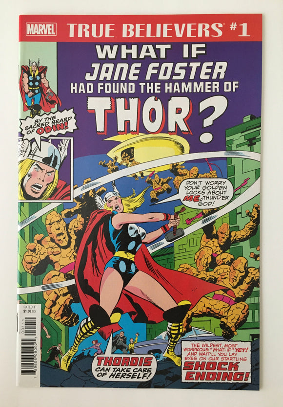True Believers What If Jane Foster Had Found The Hammer Of Thor 1 - 2017
