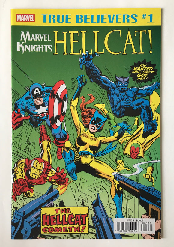 True Believers Marvel Knights Hellcat 1 - 2018 - VF