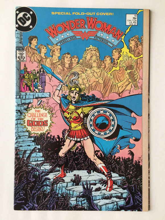 Wonder Woman 10 - 1987 - VG