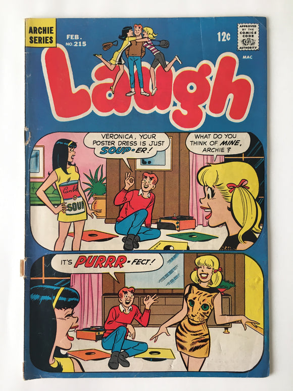 Laugh 215 - 1969 - Archie - G