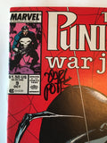 Punisher War Journal 9 - 1989 - Signed Potts - VF