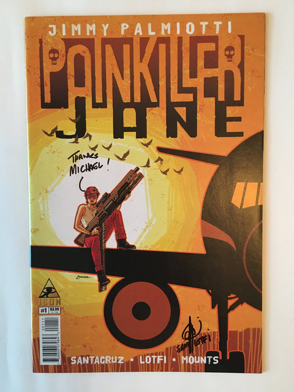Painkiller Jane 1 - 2013 - The Price of Freedom - Signed Lotfi - VF