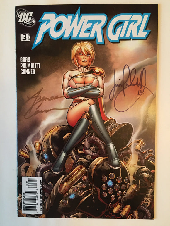 Power Girl 3 - 2009 - Signed Conner & Palmiotti - VF