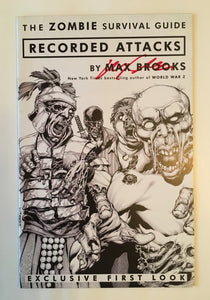 The Zombie Survival Guide Recorded Attacks - 2008 - Exclusive first Look - Signed Brooks - VF