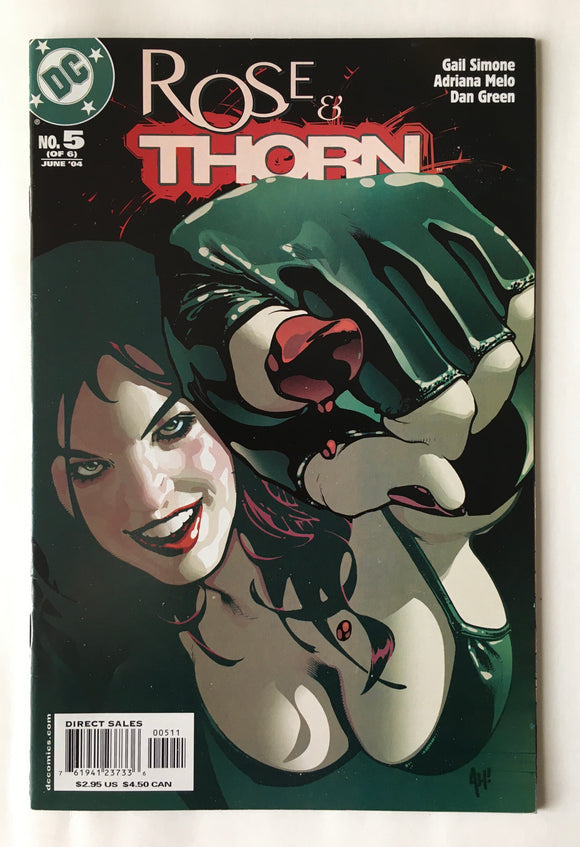 Rose & Thorn 5 - 2004 - Adam Hughes Cover - VF/NM