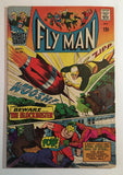 Fly Man 39 - 1966 - 1st S.A. App. Steel Sterling - Final Issue - VG/F