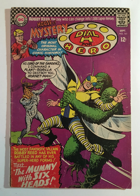 House of Mystery 161 - 1966 - Dial H for Hero - VG
