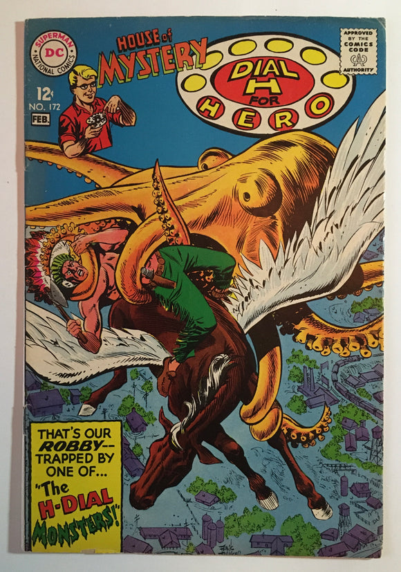 House of Mystery 172 - 1968 - Dial H for Hero - G/VG