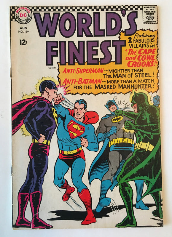 World's Finest Comics 159 - 1966 - VG