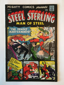 Mighty Comics 49 - 1967 - Steel Sterling - F/VF