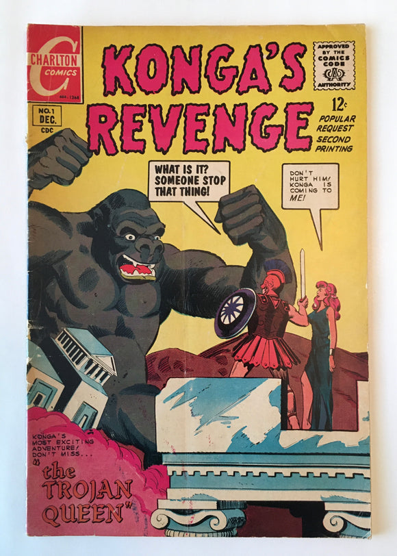 Konga's Revenge 1 - 1968 - VG/F