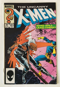 Uncanny X-Men 201 - 1986 - 1st App. Nathan Summers - VF/NM
